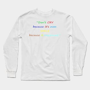 Funny quotes from known people Long Sleeve T-Shirt